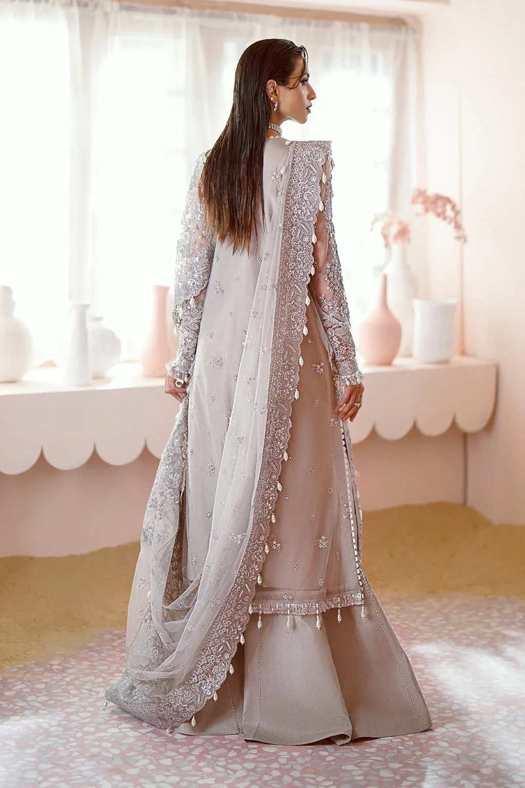 Ayzel | Luminara Wedding Formals | Freya - Aqsa Fabrics