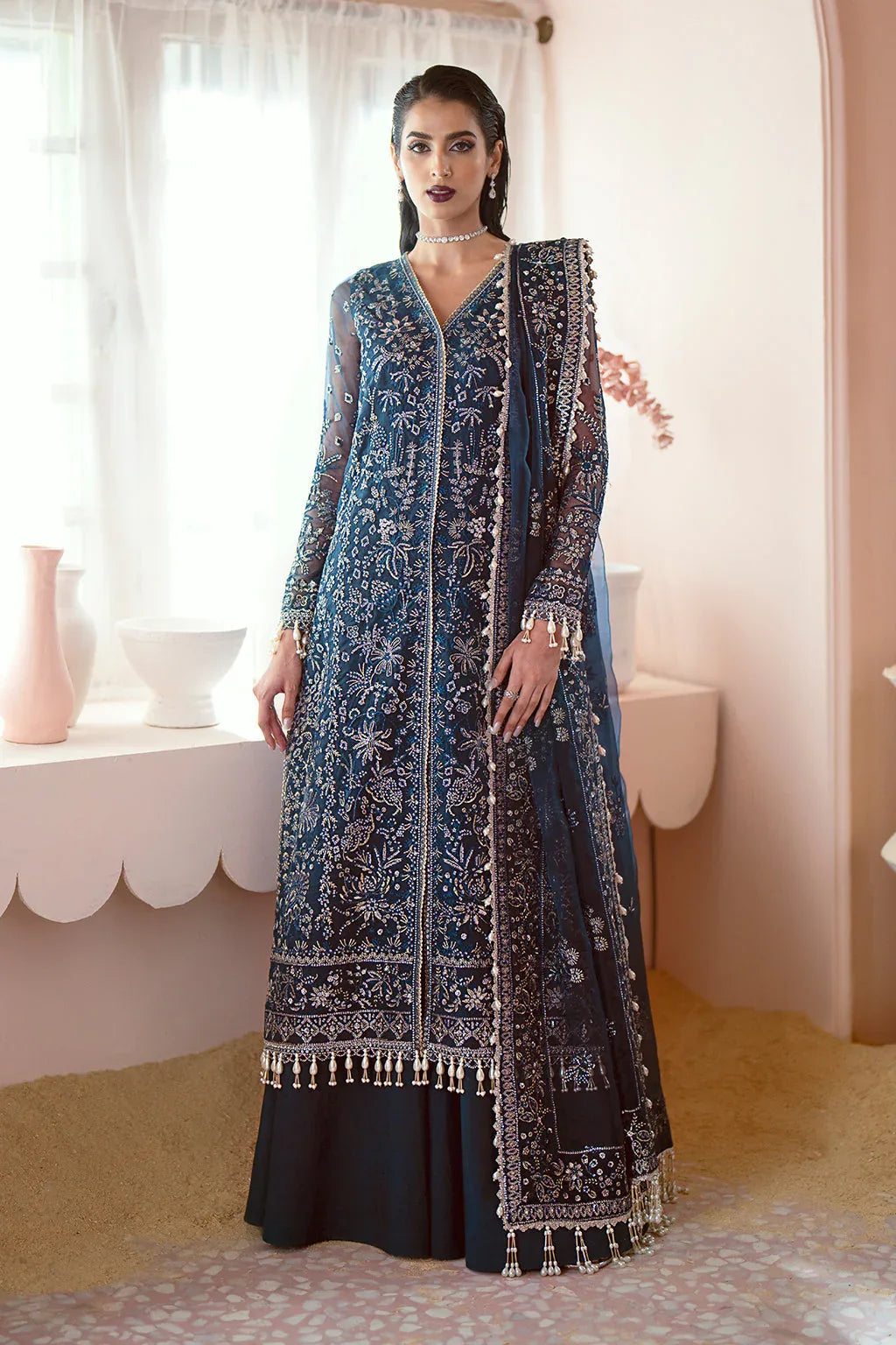 Ayzel | Luminara Wedding Formals | Mela - Aqsa Fabrics