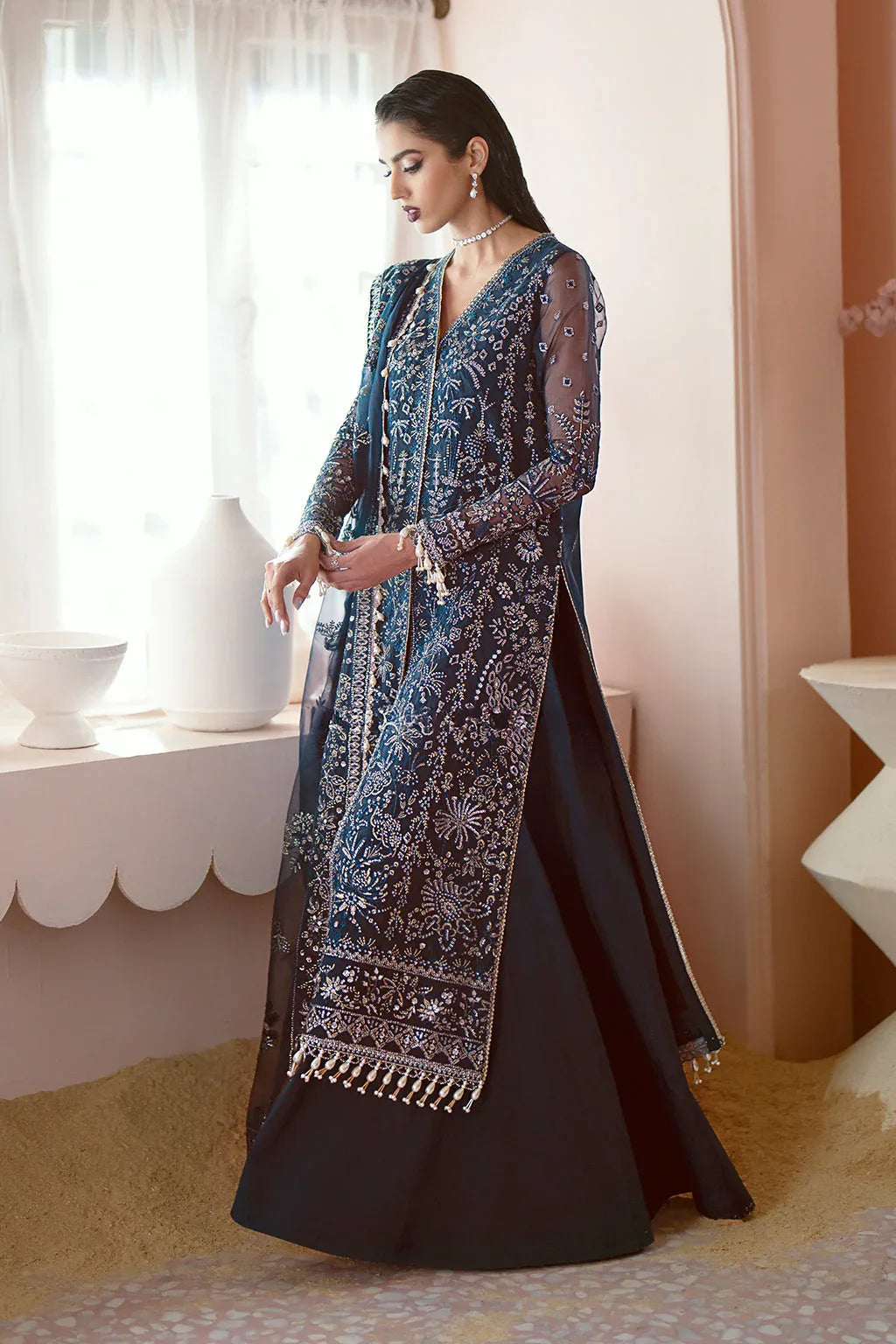 Ayzel | Luminara Wedding Formals | Mela - Aqsa Fabrics