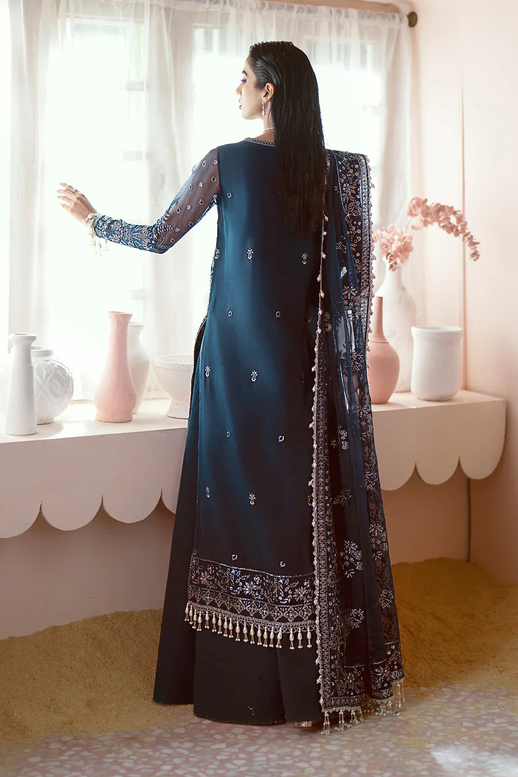 Ayzel | Luminara Wedding Formals | Mela - Aqsa Fabrics