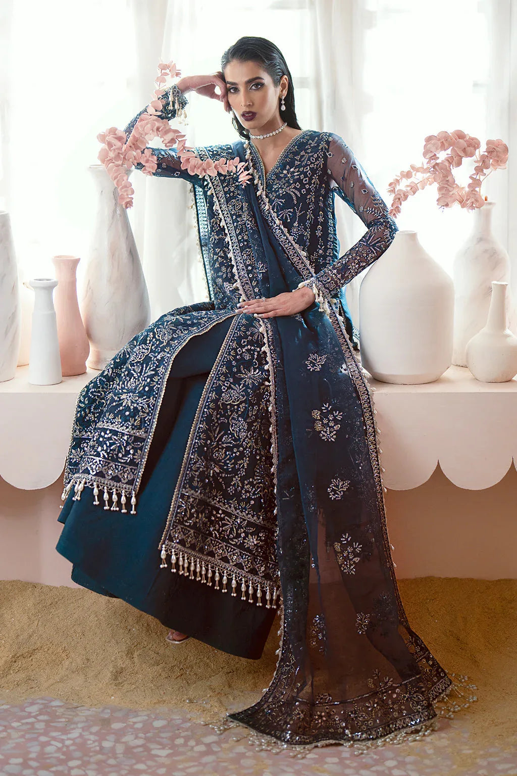 Ayzel | Luminara Wedding Formals | Mela - Aqsa Fabrics