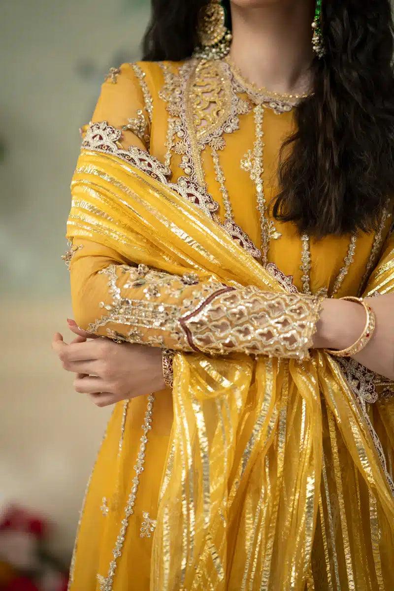 Qalamkar | Dilnaz Wedding Formals | DN-04 KANZA - Aqsa Fabrics