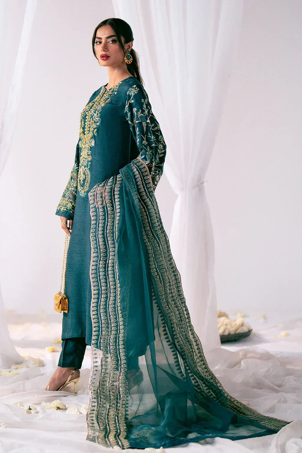 AJR Couture | Luxe Pret Eid | NORA - Aqsa Fabrics