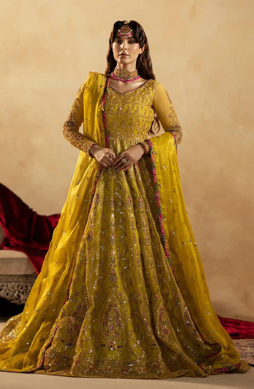 Maryum N Maria | Zamani Beghum Formals 23 | Peridot-(MW23-511) - Aqsa Fabrics