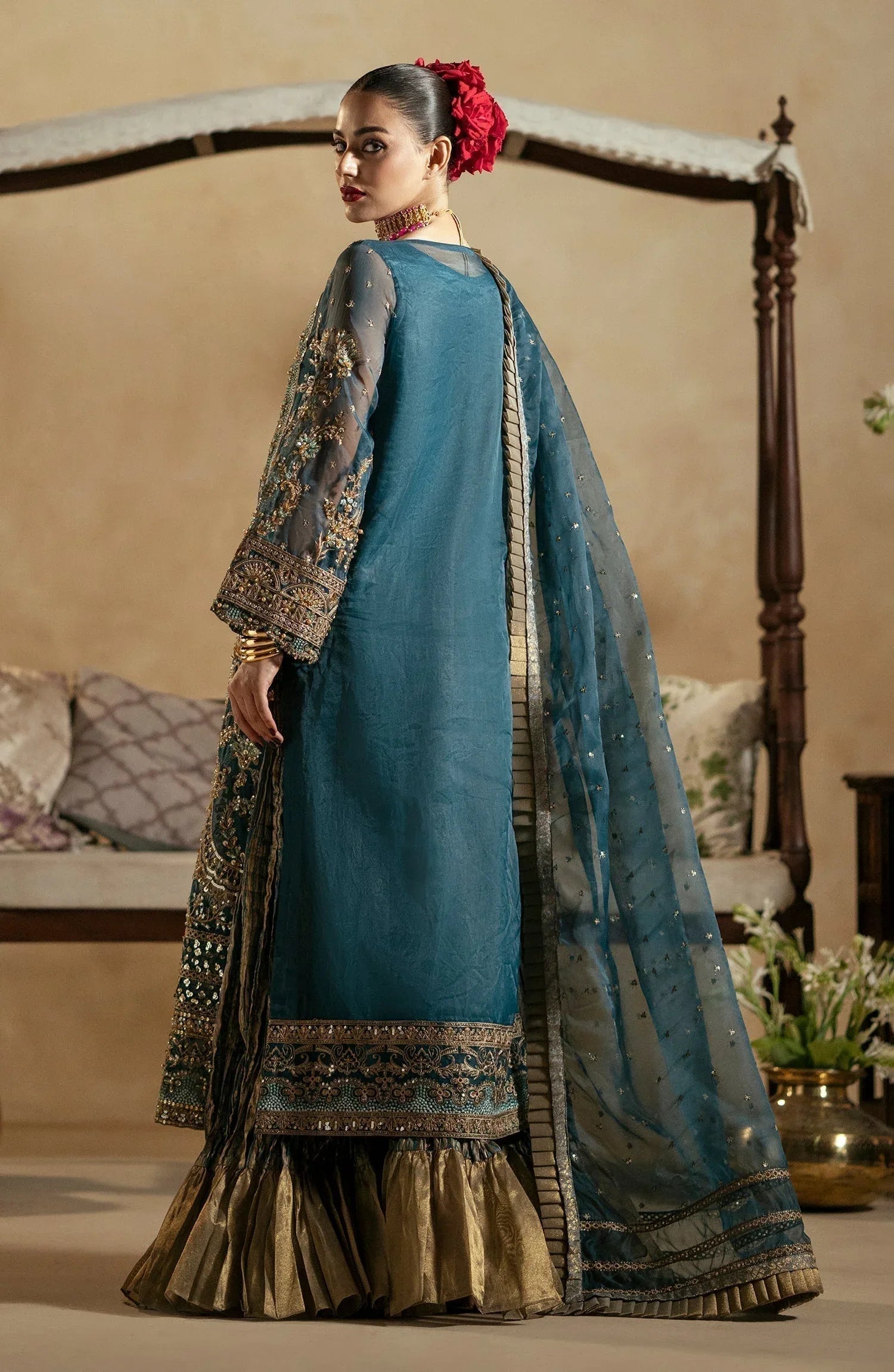 Maryum N Maria | Zamani Beghum Formals 23 | Zircon-(MW23-514) - Aqsa Fabrics