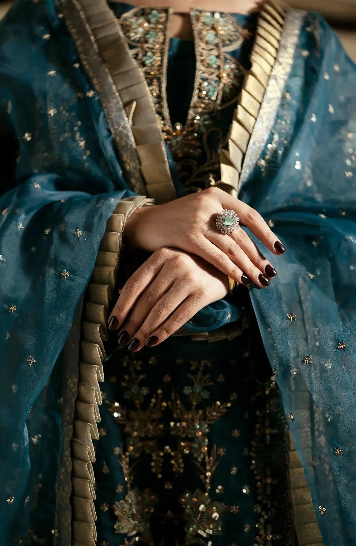 Maryum N Maria | Zamani Beghum Formals 23 | Zircon-(MW23-514) - Aqsa Fabrics