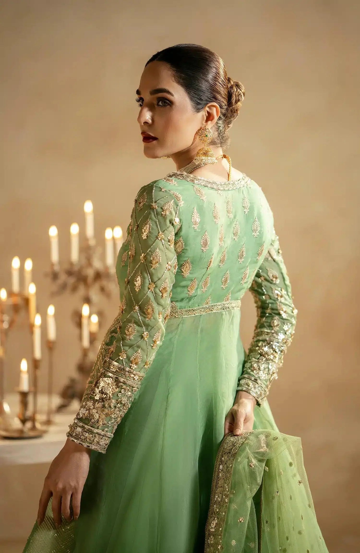 Maryum N Maria | Zamani Beghum Formals 23 | Opal-(MW23-518) - Aqsa Fabrics