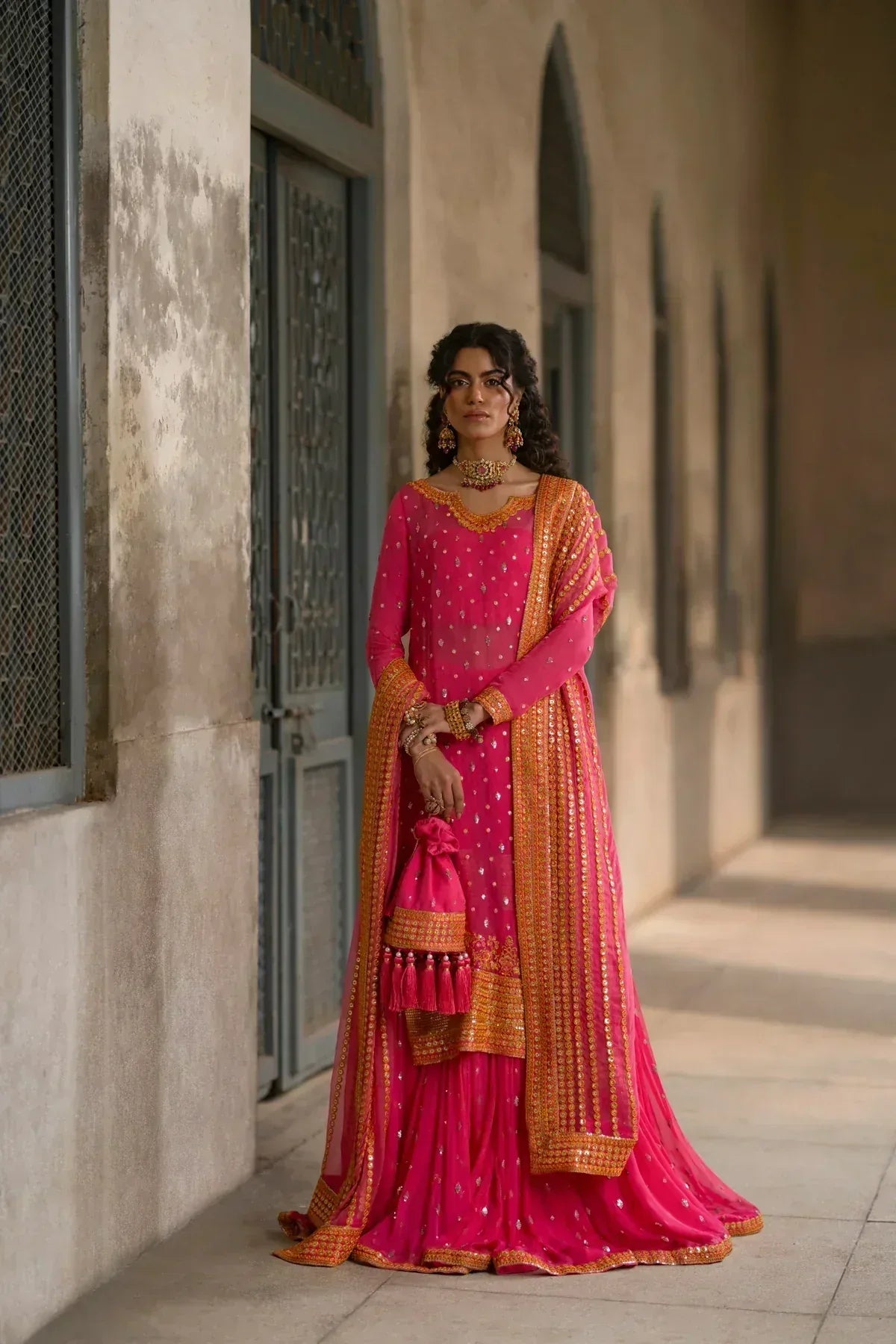 Erum Khan | Mannat Formals | Rangoli - Aqsa Fabrics