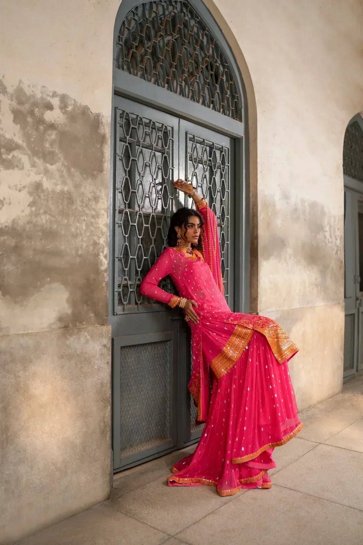 Erum Khan | Mannat Formals | Rangoli - Aqsa Fabrics
