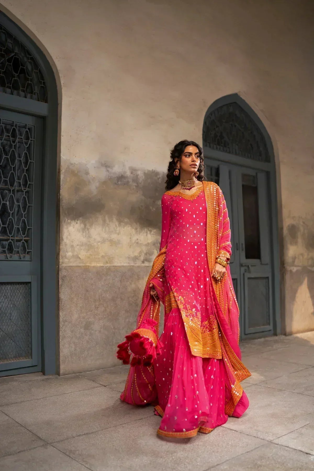 Erum Khan | Mannat Formals | Rangoli - Aqsa Fabrics
