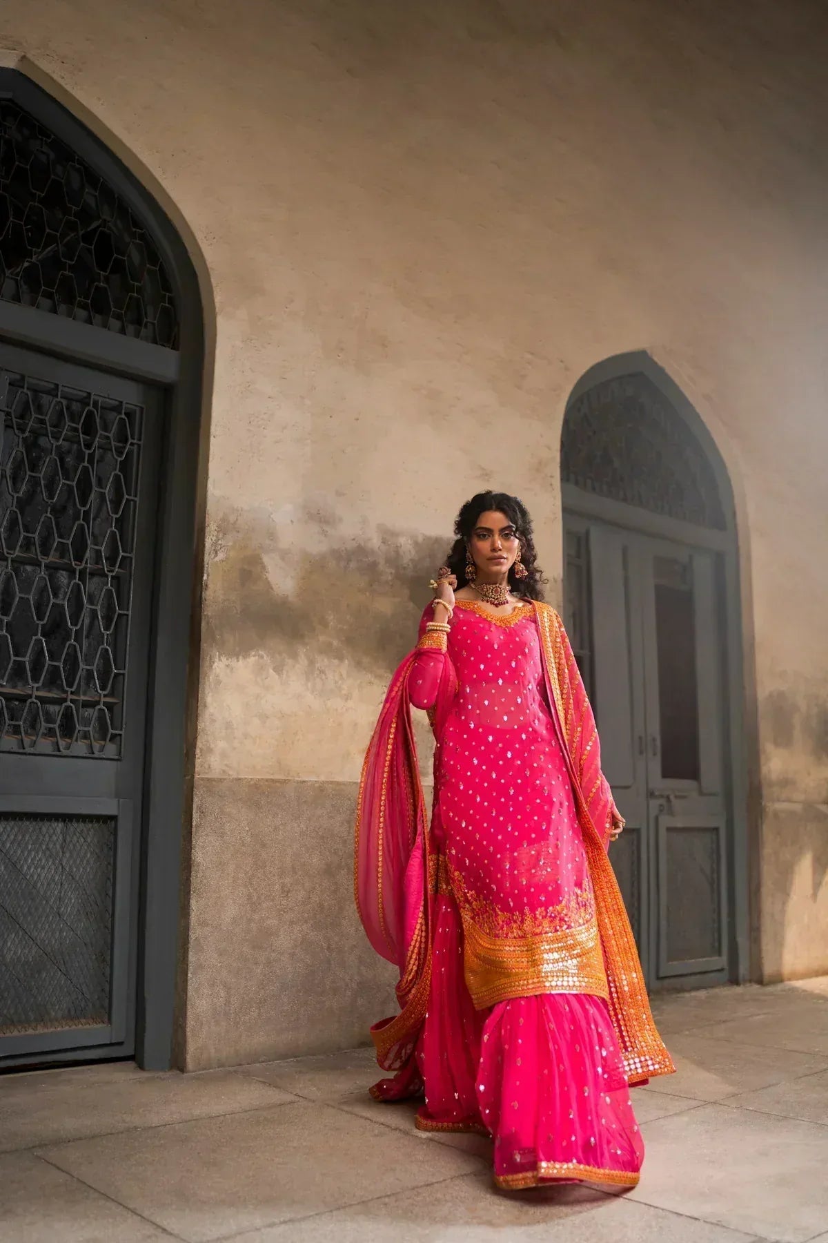 Erum Khan | Mannat Formals | Rangoli - Aqsa Fabrics
