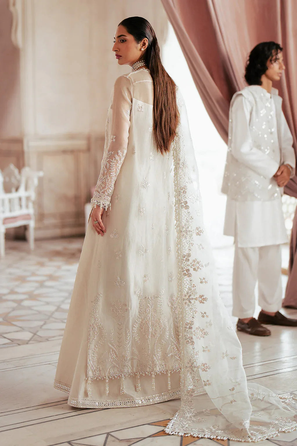Saad Shaikh | Silsila Festive Collection | Zahria - Aqsa Fabrics