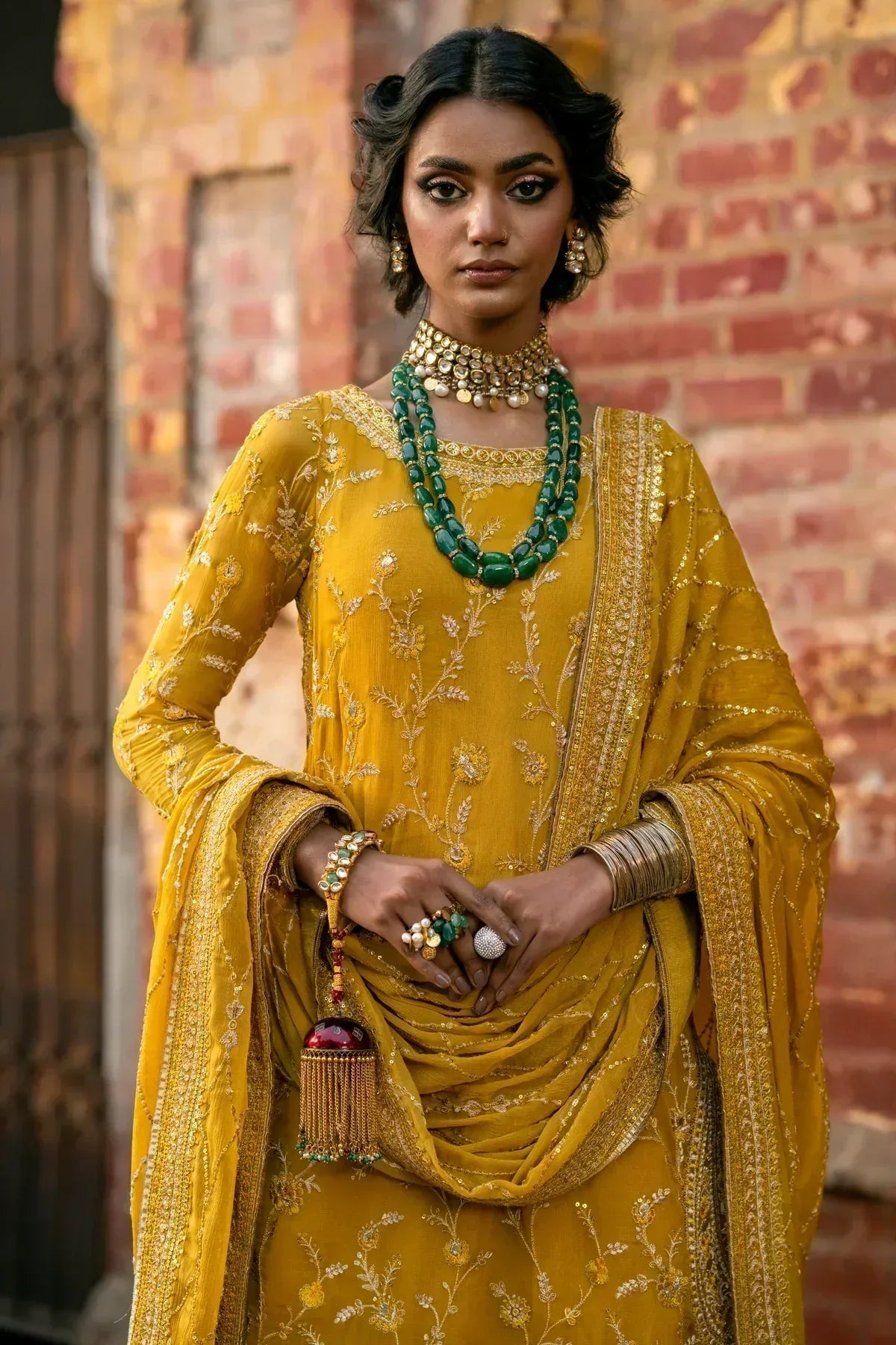 Erum Khan | Mannat Formals | Aatish - Aqsa Fabrics