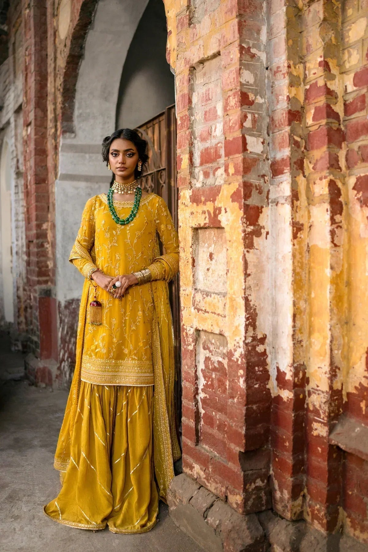 Erum Khan | Mannat Formals | Aatish - Aqsa Fabrics