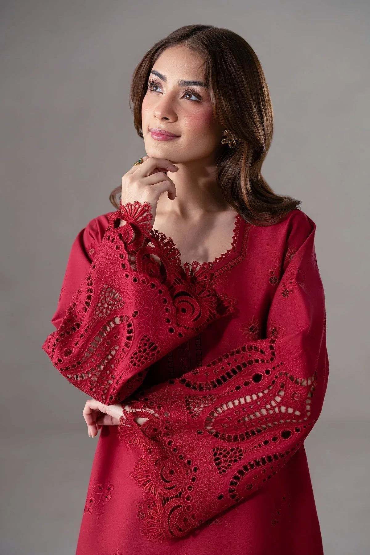 Akbar Aslam | Pret Lawn | Noira - Aqsa Fabrics
