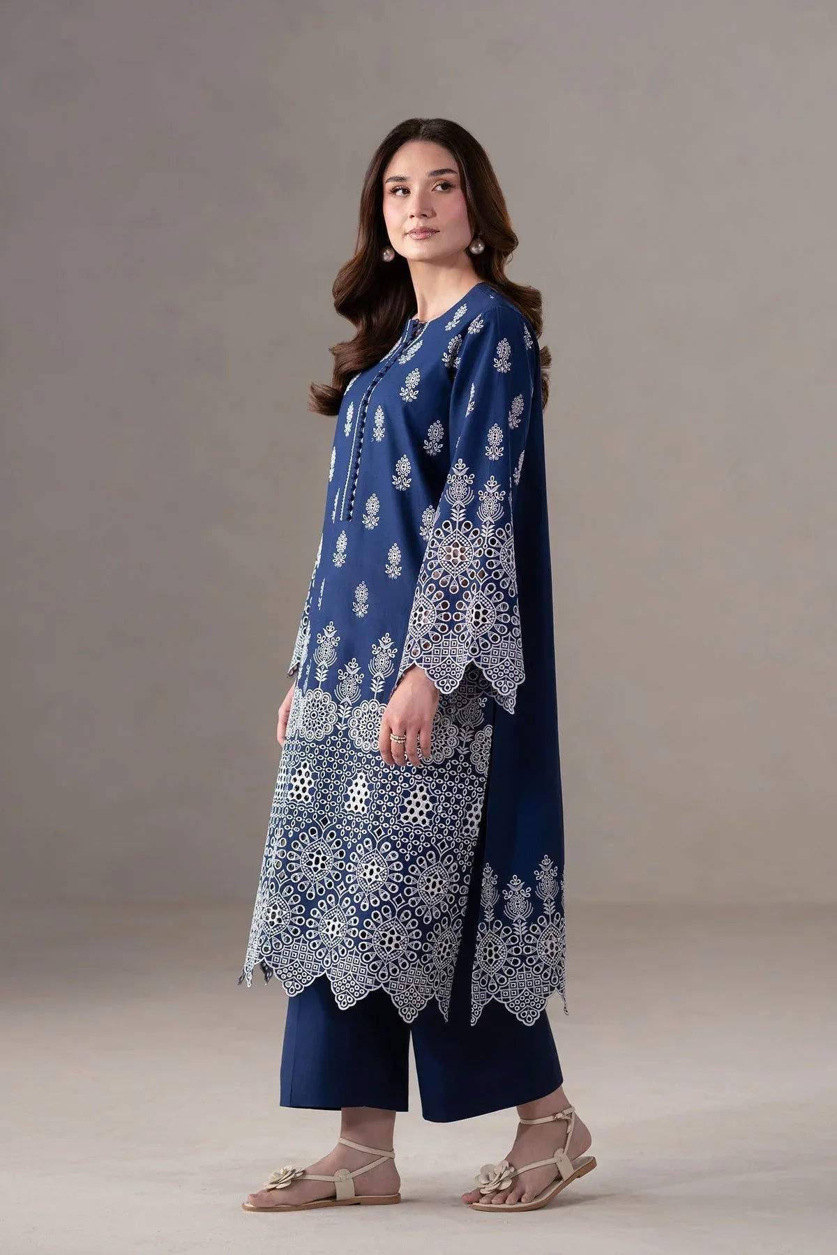 Akbar Aslam | Pret Lawn | Ovria - Aqsa Fabrics