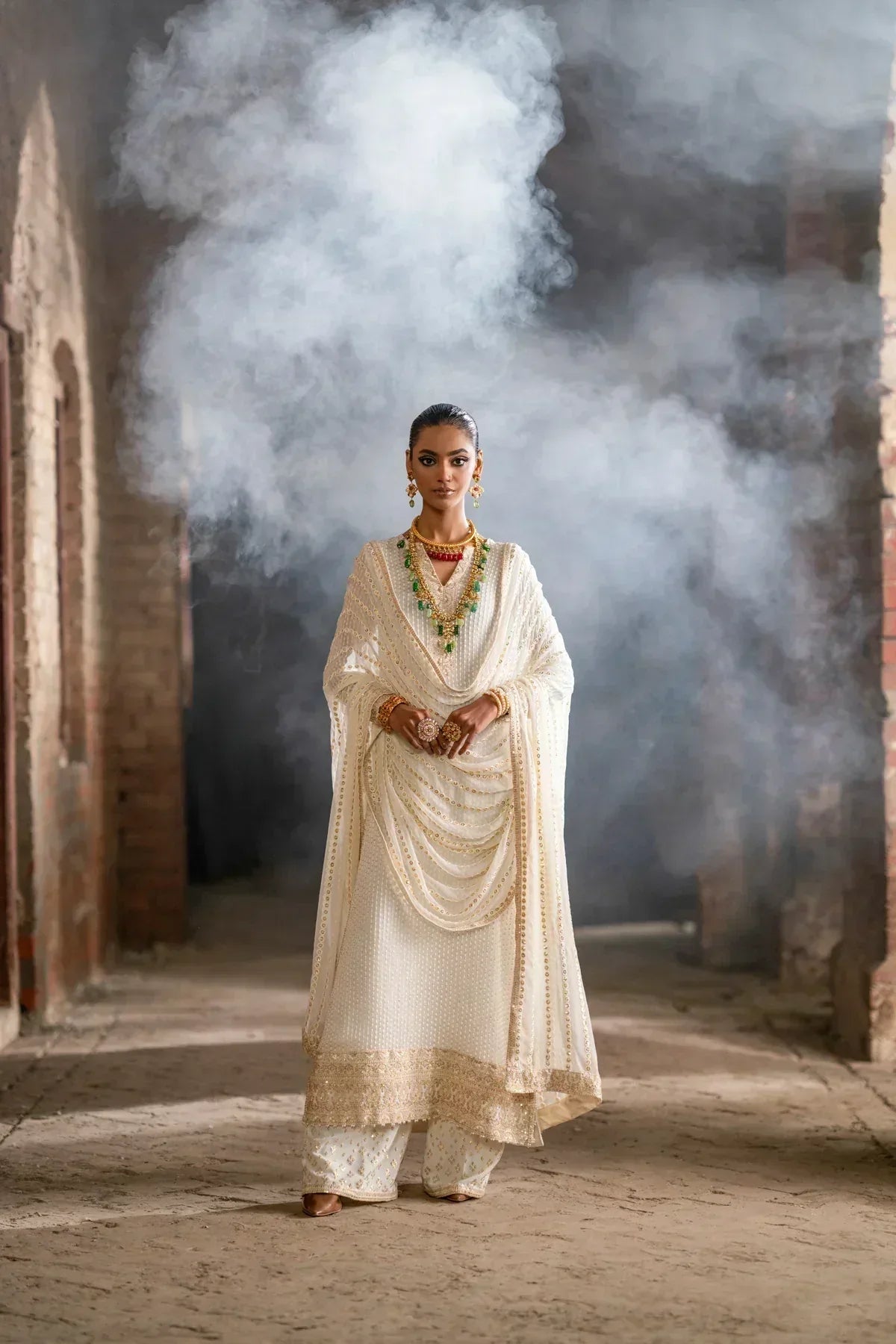 Erum Khan | Mannat Formals | Tabeer - Aqsa Fabrics