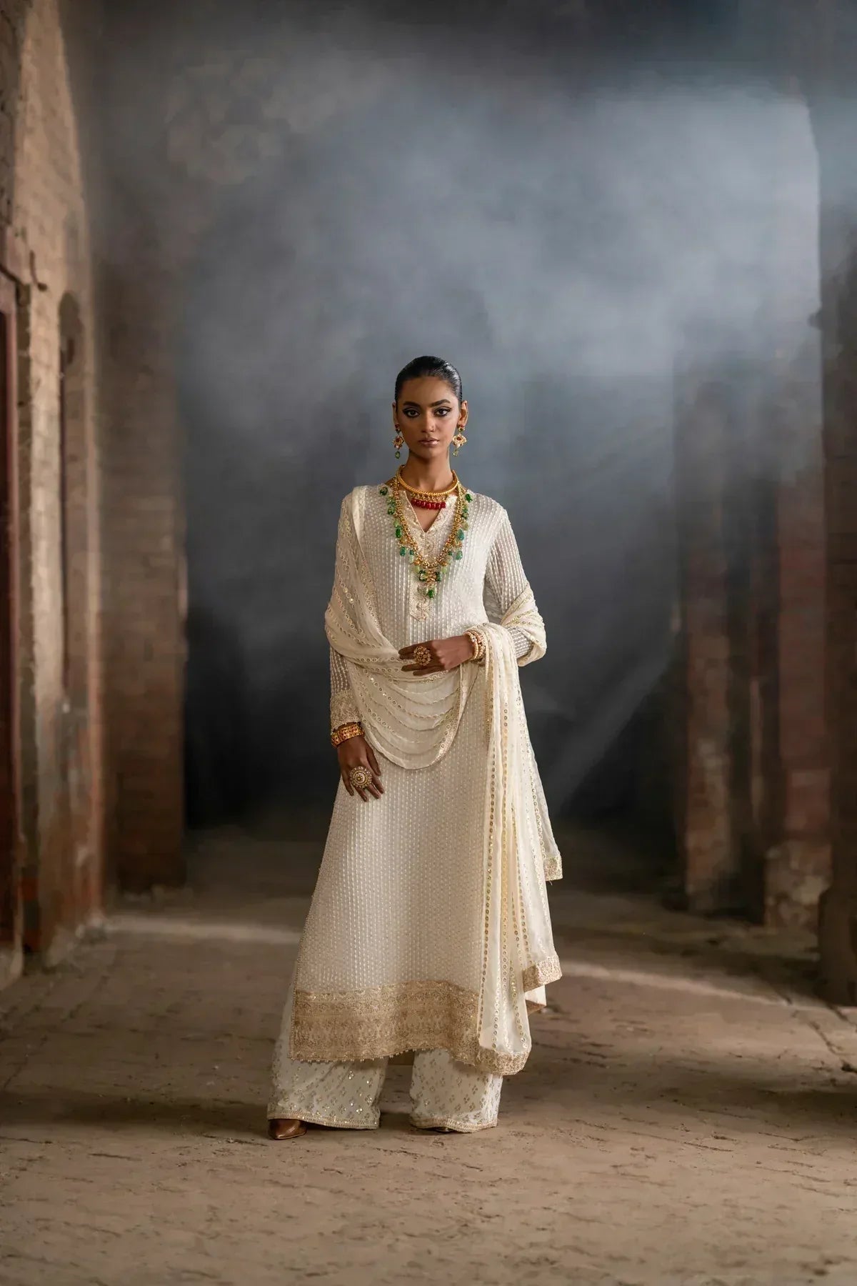 Erum Khan | Mannat Formals | Tabeer - Aqsa Fabrics