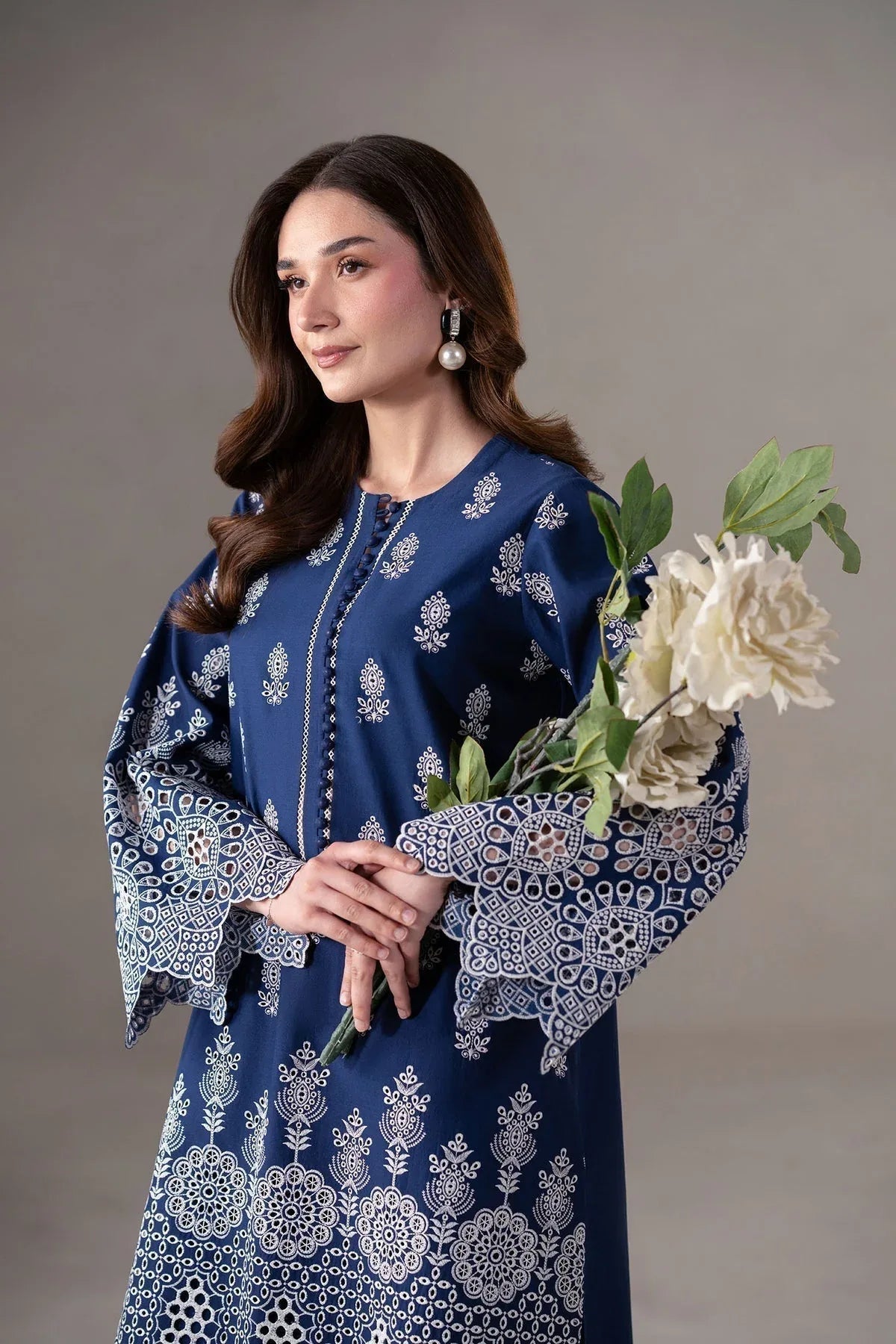 Akbar Aslam | Pret Lawn | Ovria - Aqsa Fabrics