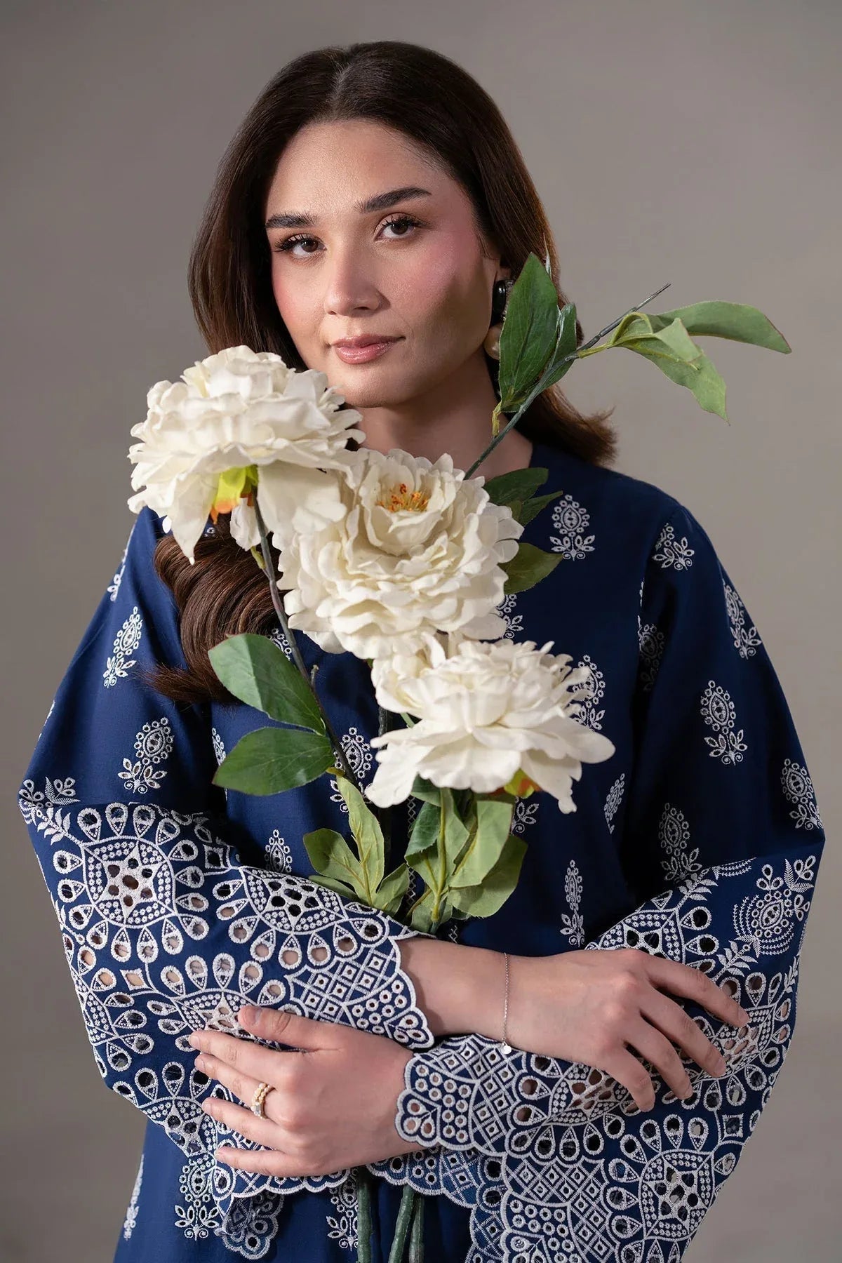 Akbar Aslam | Pret Lawn | Ovria - Aqsa Fabrics