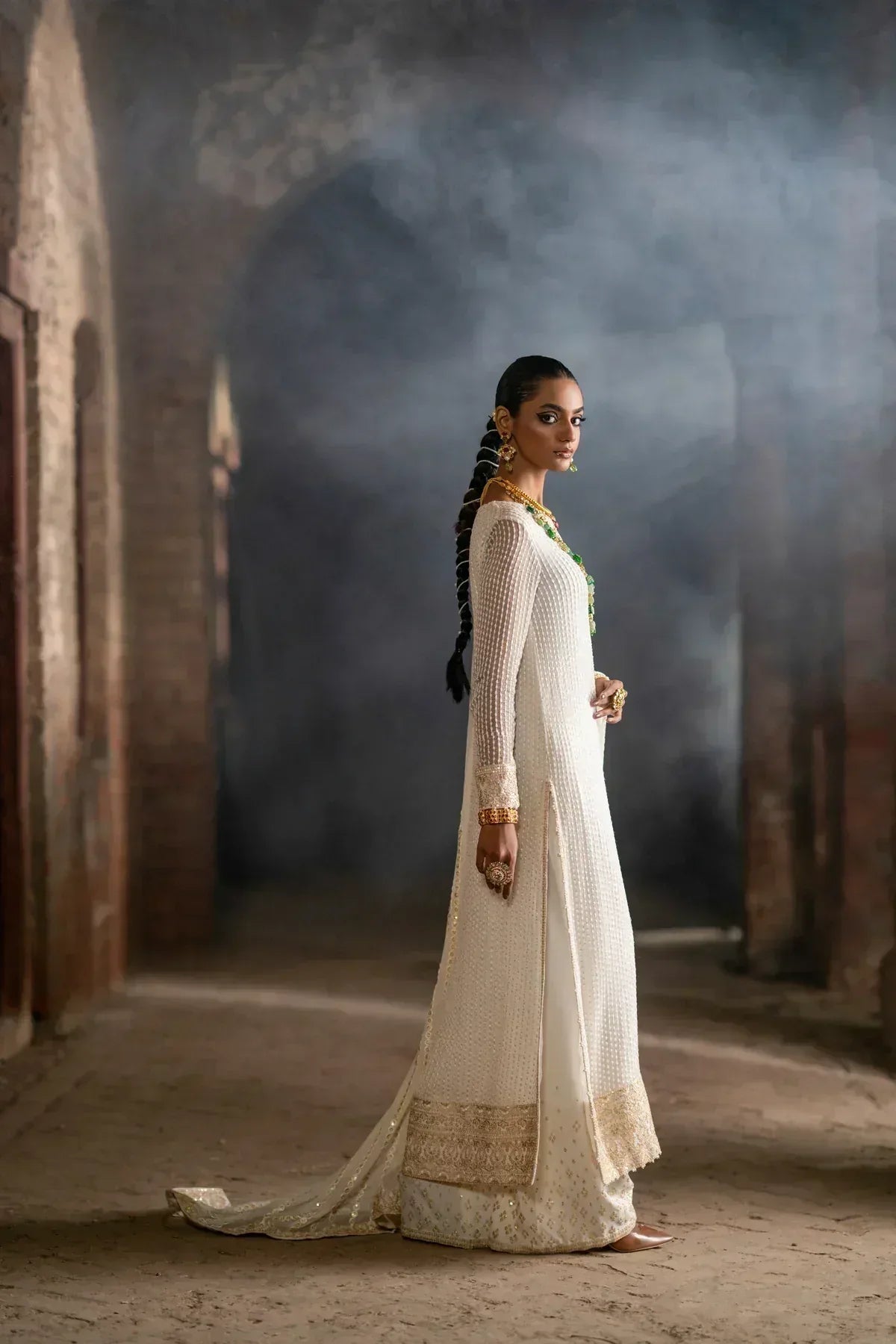 Erum Khan | Mannat Formals | Tabeer - Aqsa Fabrics