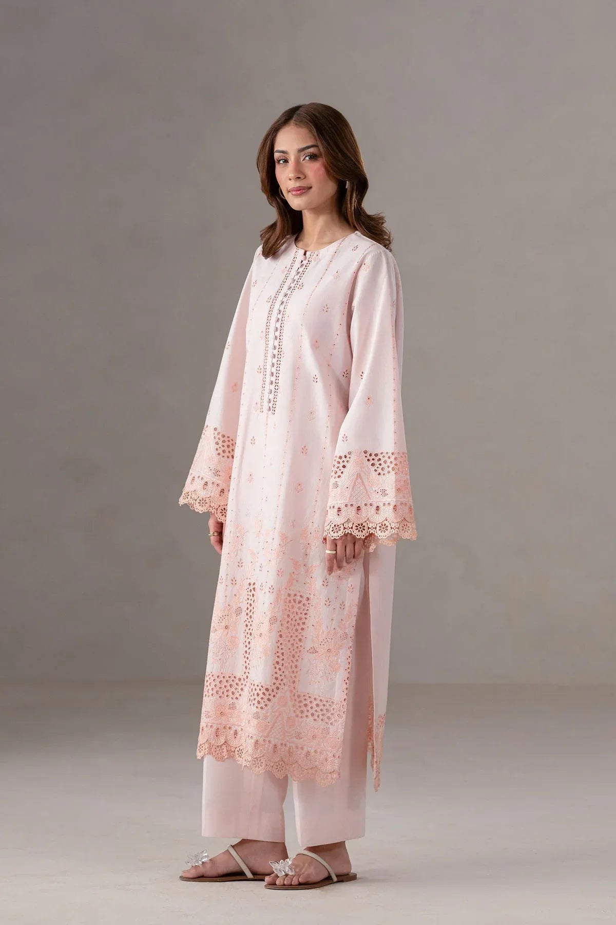 Akbar Aslam | Pret Lawn | Eloura - Aqsa Fabrics