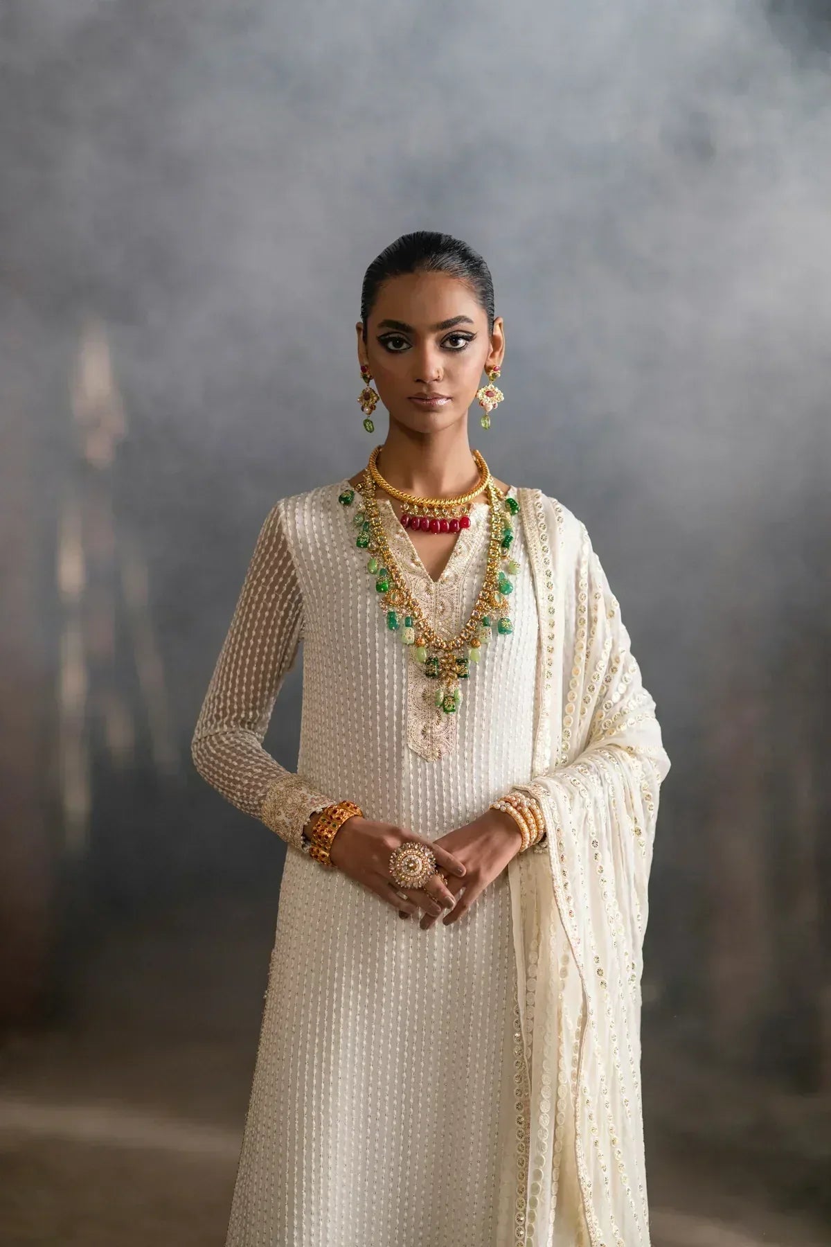 Erum Khan | Mannat Formals | Tabeer - Aqsa Fabrics