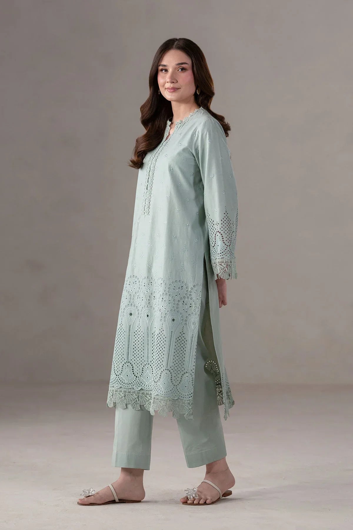 Akbar Aslam | Pret Lawn | Mireve - Aqsa Fabrics