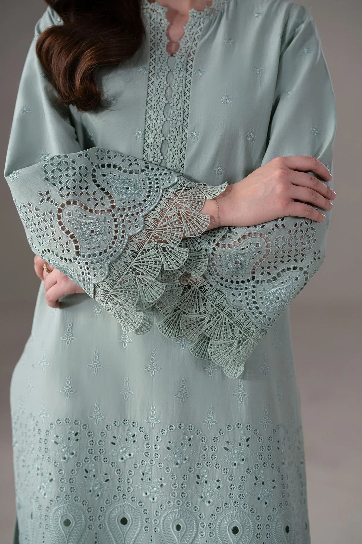 Akbar Aslam | Pret Lawn | Mireve - Aqsa Fabrics