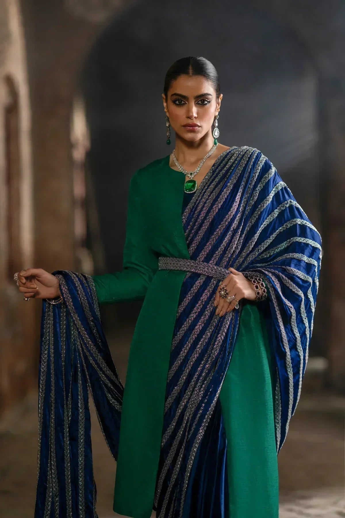 Erum Khan | Mannat Wedding Formals | Koel - Aqsa Fabrics