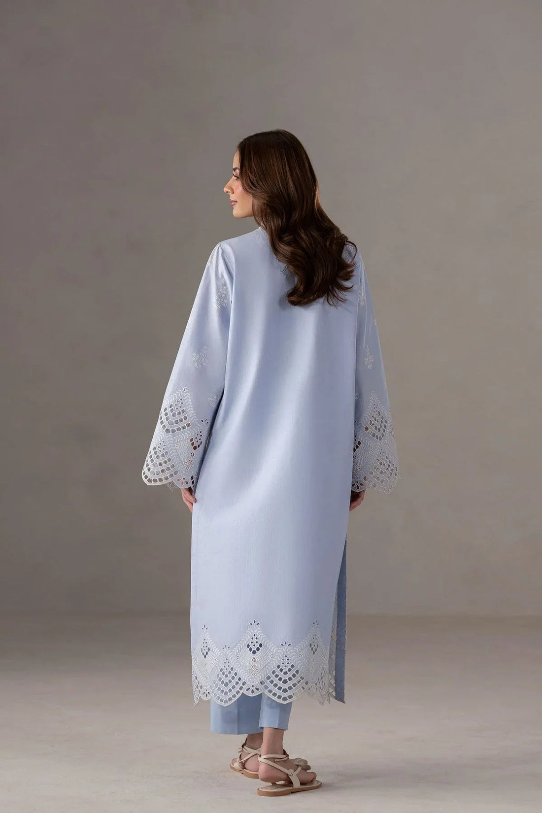 Akbar Aslam | Pret Lawn | Misty - Aqsa Fabrics