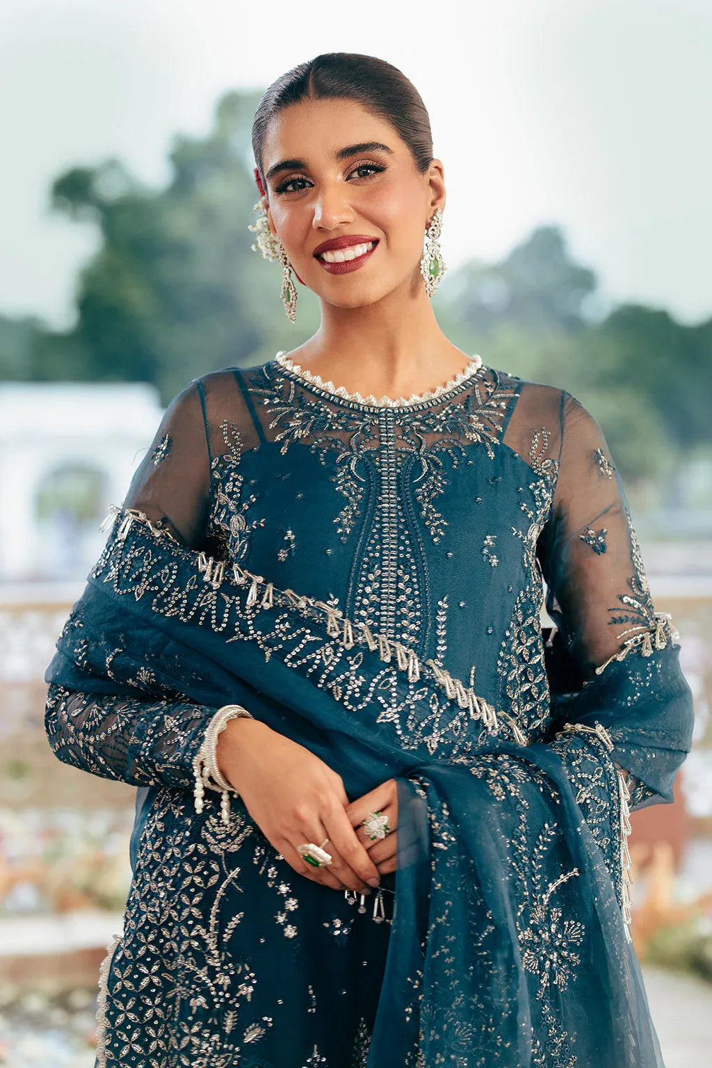 Saad Shaikh | Silsila Festive Collection | Evara - Aqsa Fabrics