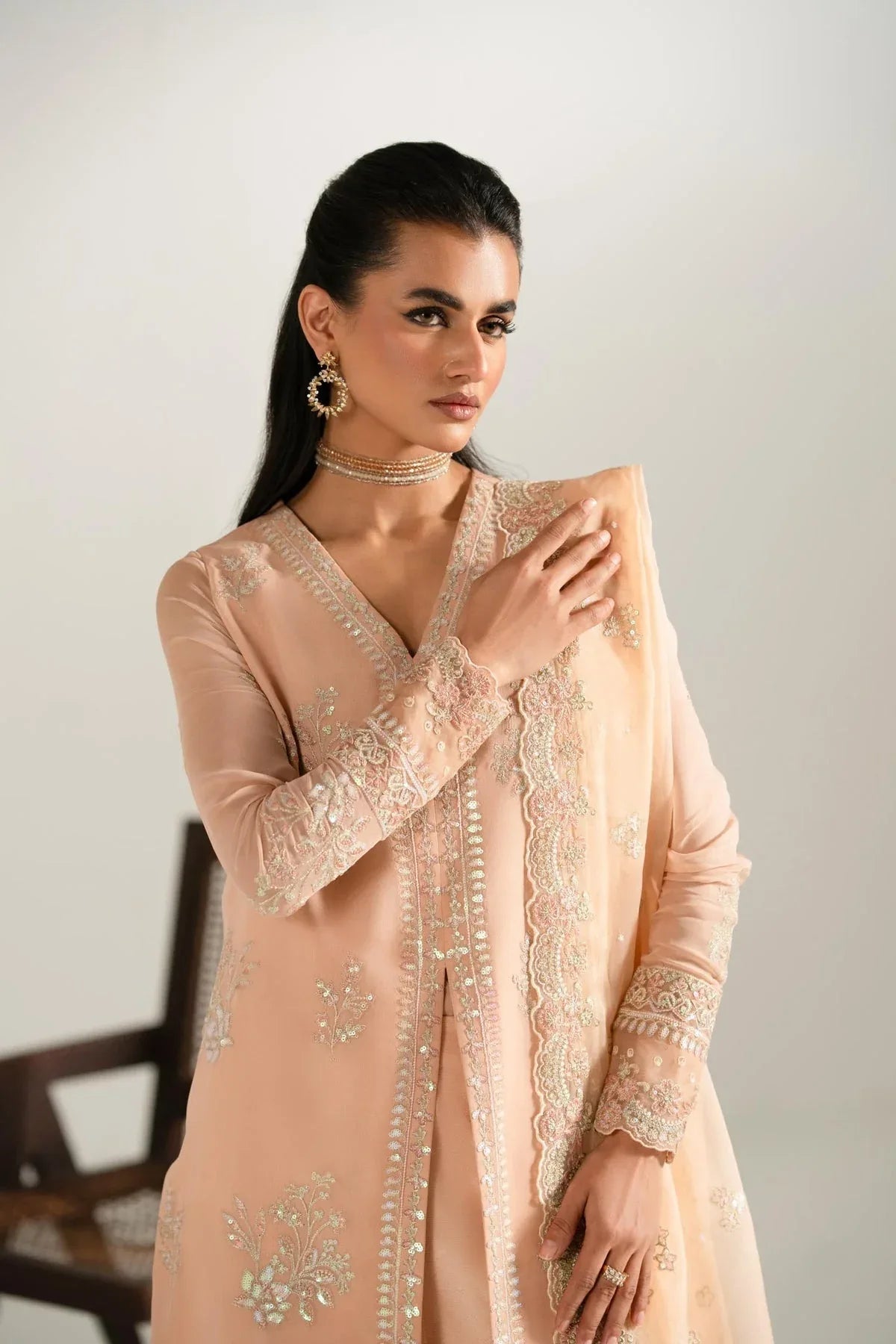 Akbar Aslam | Formal Pret | Zuhra - Aqsa Fabrics
