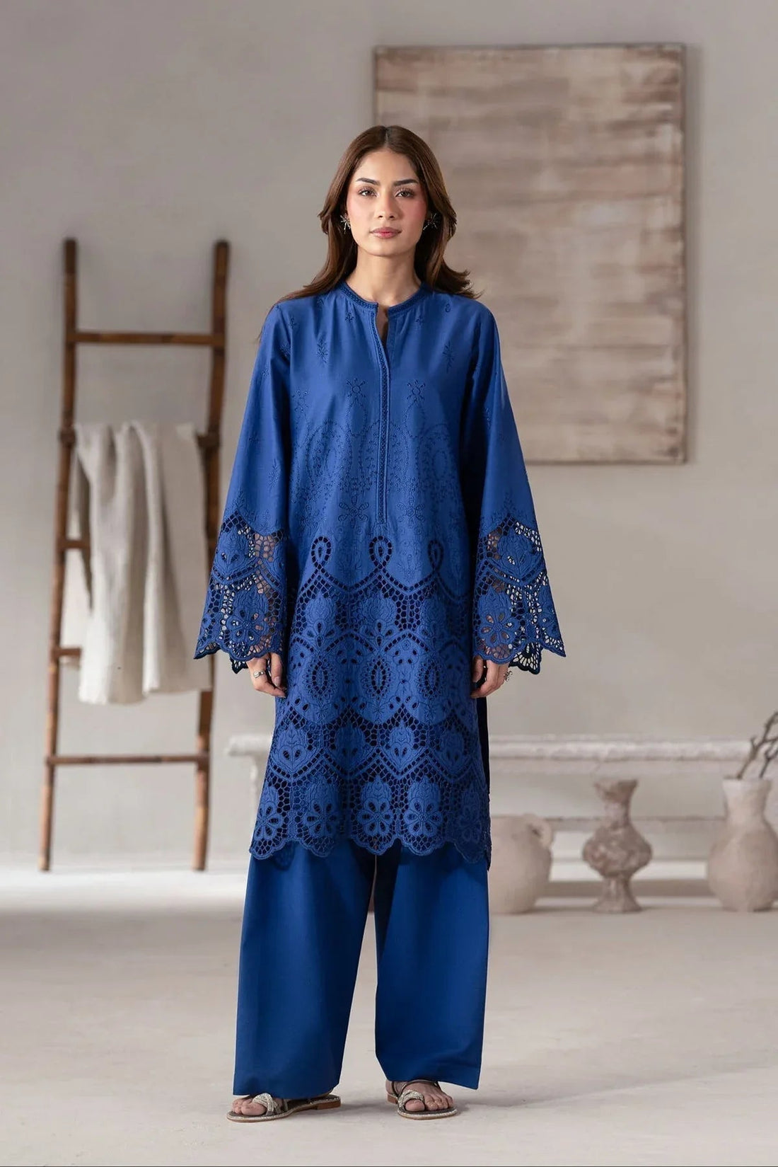 Akbar Aslam | Pret Lawn | Vanta - Aqsa Fabrics