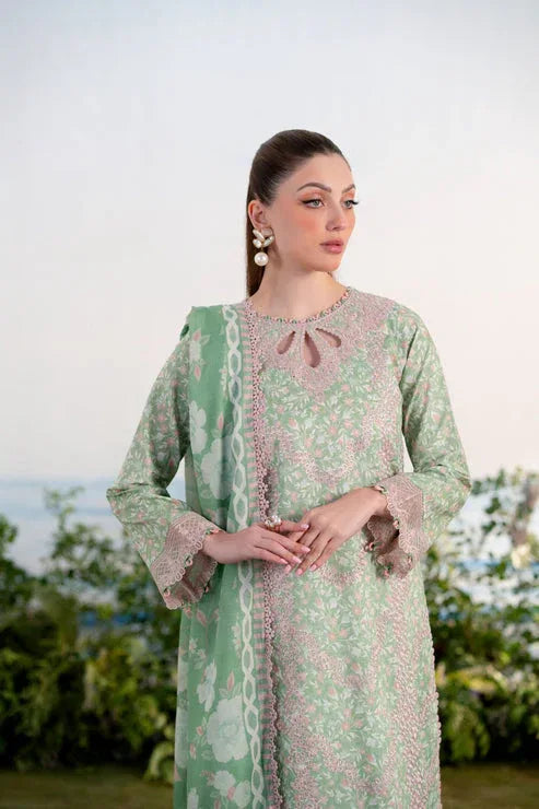 Aabyaan | Shezlin Chikankari Ramadan Edit 25 | EBRU (AR-16) - Aqsa Fabrics