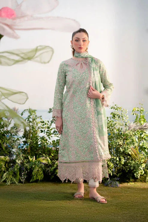 Aabyaan | Shezlin Chikankari Ramadan Edit 25 | EBRU (AR-16) - Aqsa Fabrics