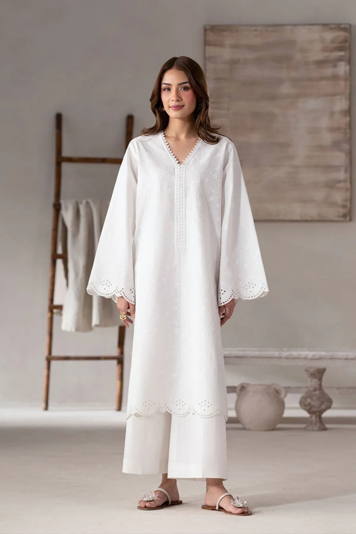 Akbar Aslam | Pret Lawn | Solace - Aqsa Fabrics