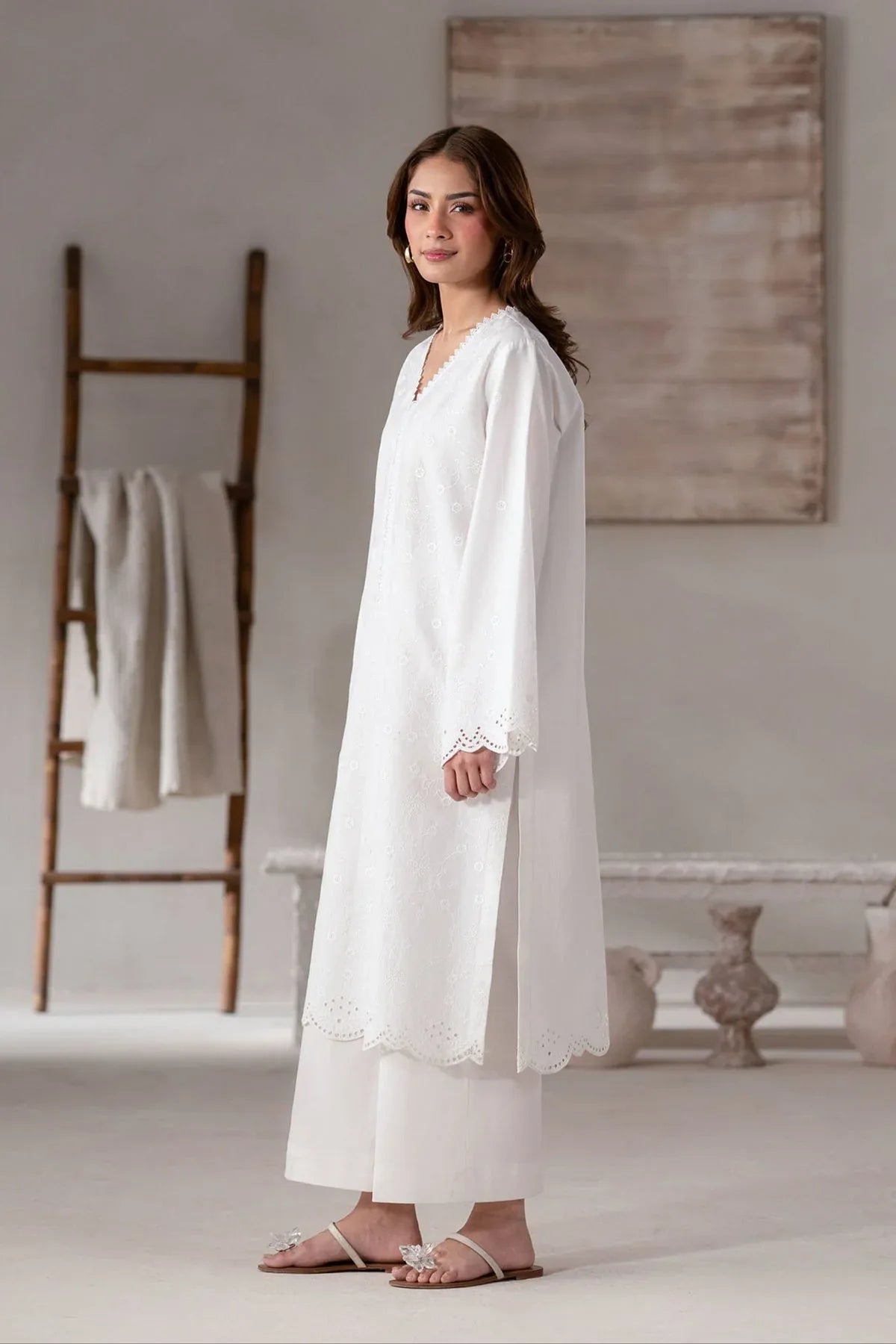Akbar Aslam | Pret Lawn | Solace - Aqsa Fabrics
