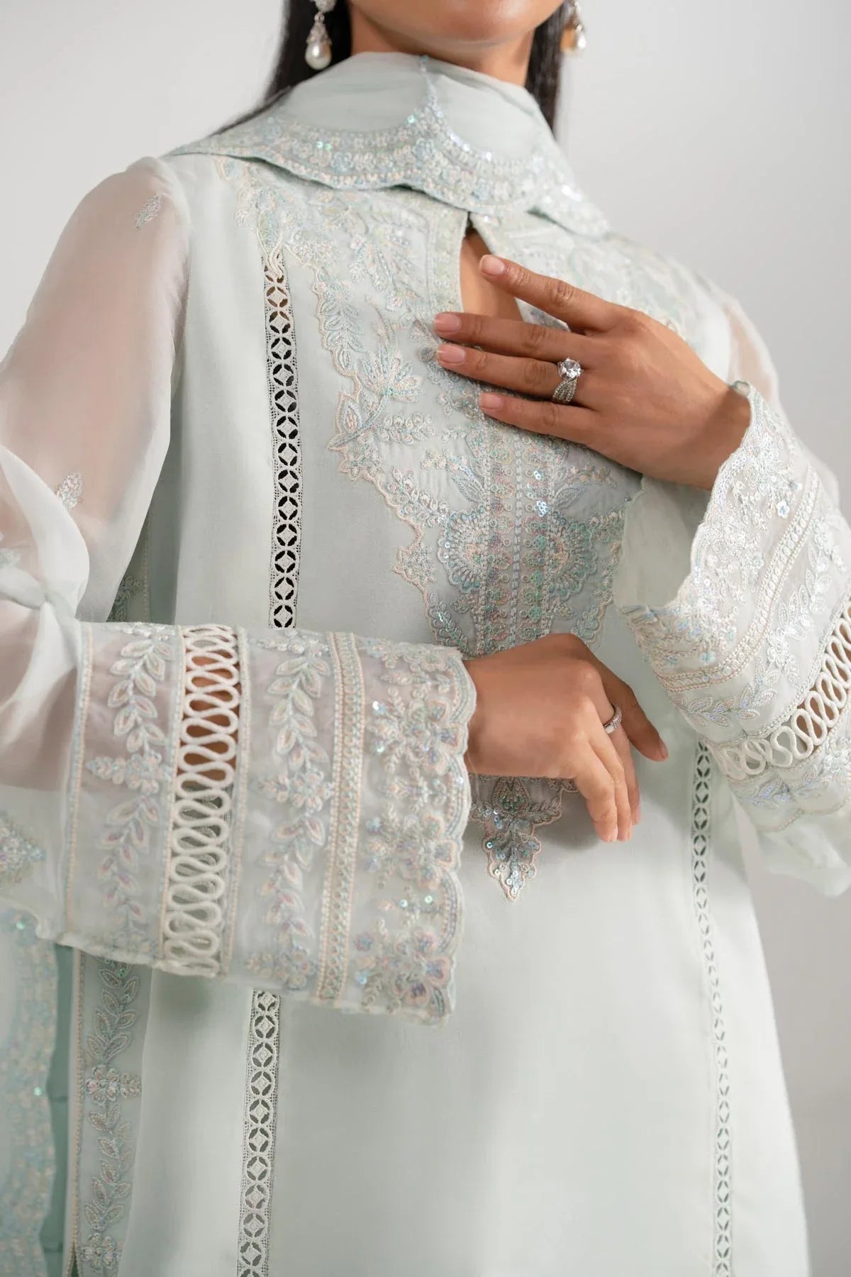 Akbar Aslam | Formal Pret | Parizah - Aqsa Fabrics