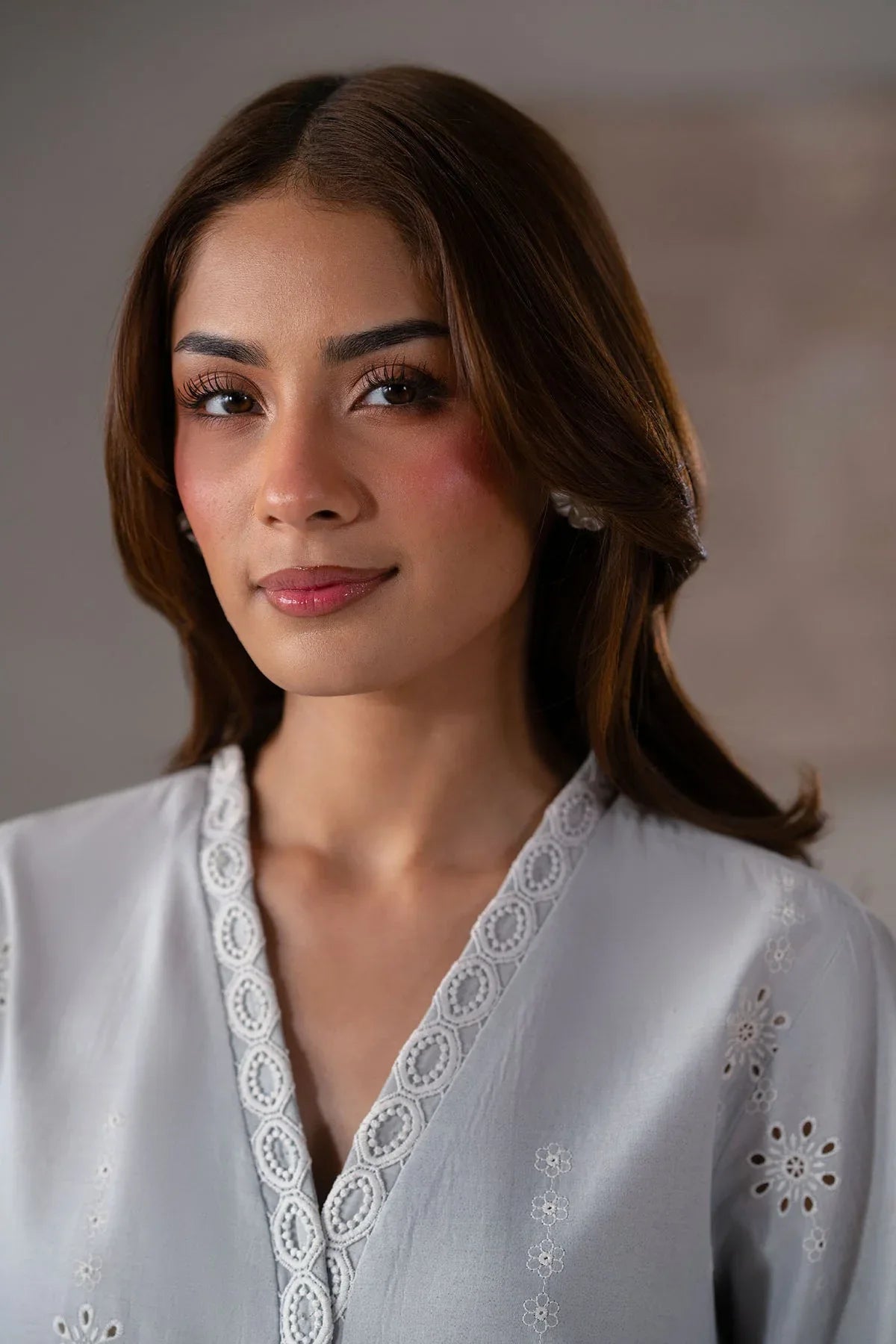 Akbar Aslam | Pret Lawn | Aithra - Aqsa Fabrics