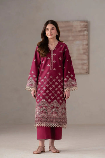 Akbar Aslam | Pret Lawn | Raven - Aqsa Fabrics