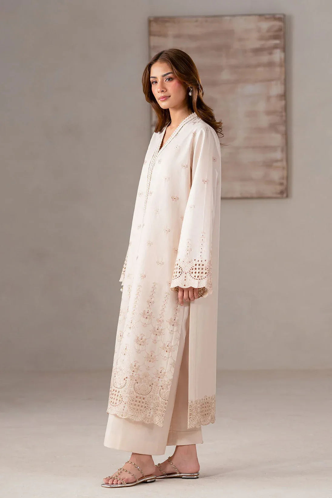 Akbar Aslam | Pret Lawn | Ivra - Aqsa Fabrics
