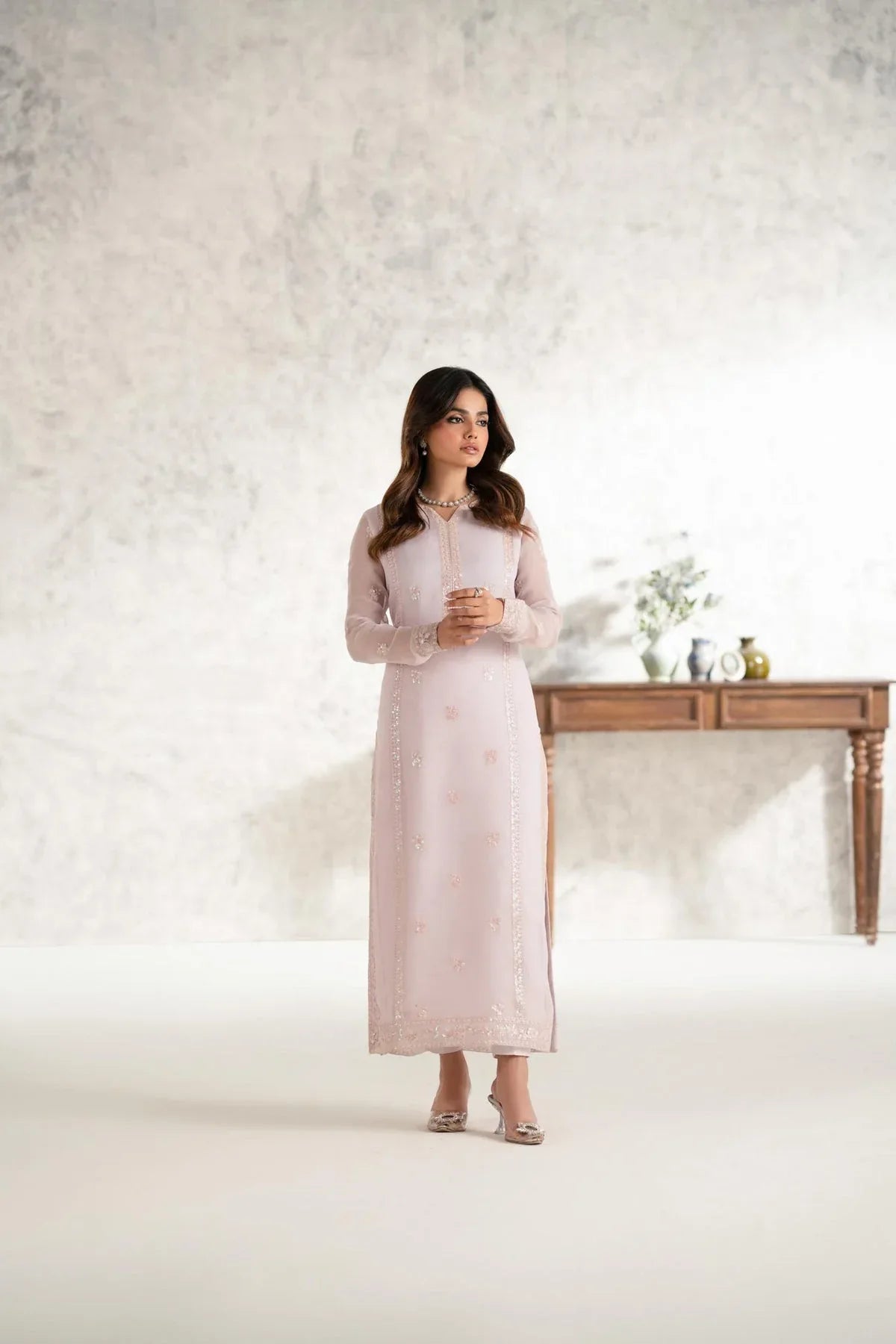 Akbar Aslam | Formal Pret | Sahar - Aqsa Fabrics