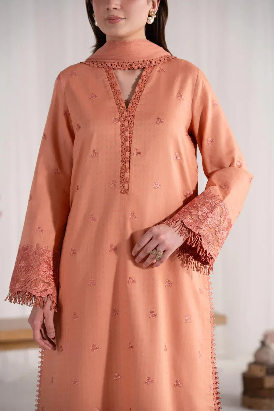 Akbar Aslam | Pret Lawn | Virelle - Aqsa Fabrics
