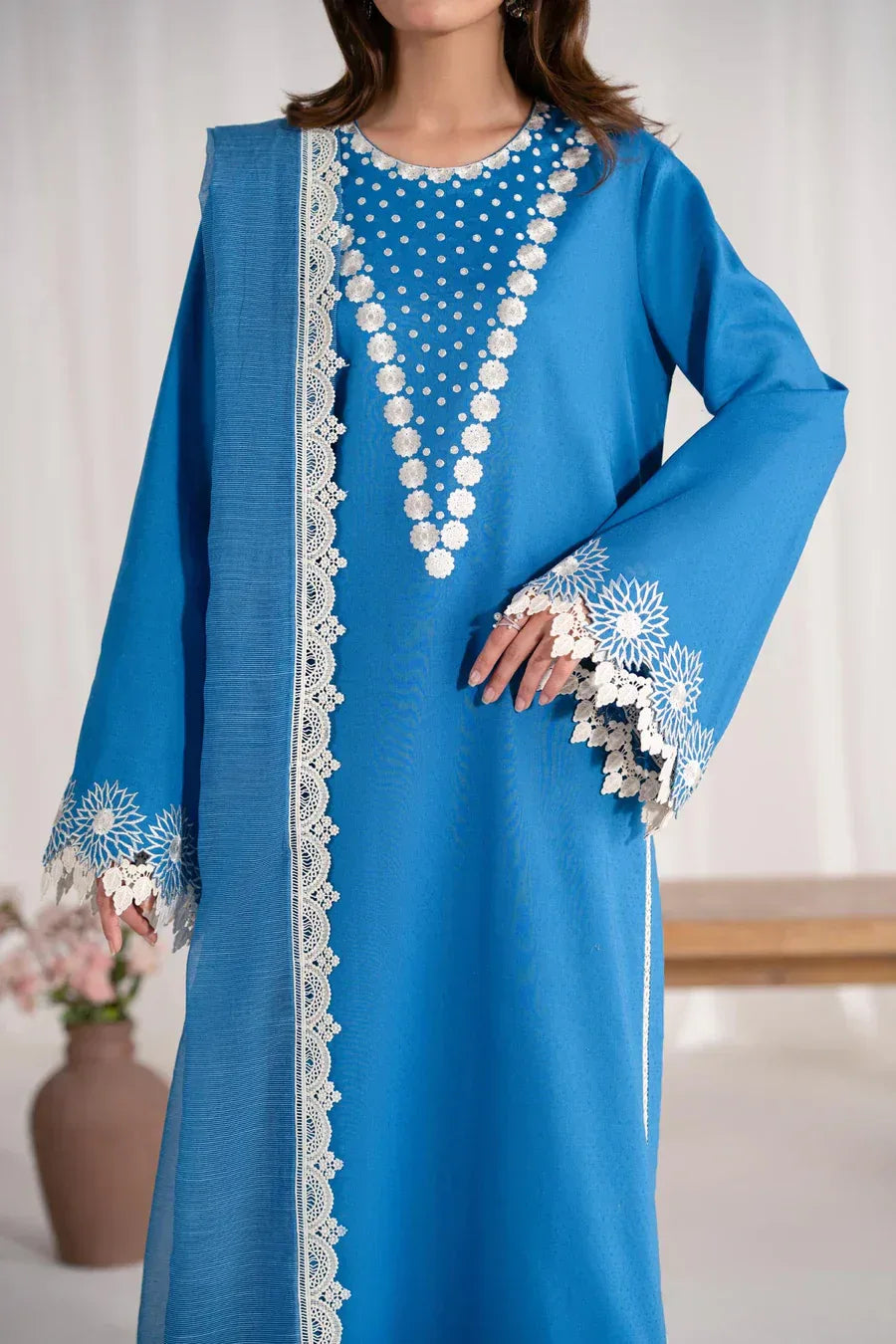 Akbar Aslam | Pret Lawn | Serenade - Aqsa Fabrics
