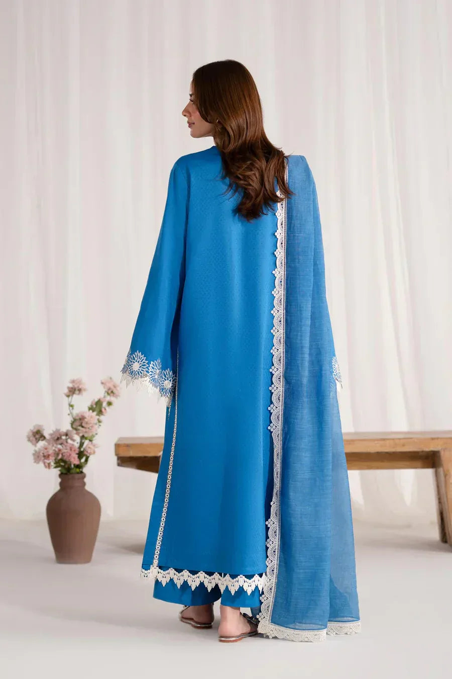 Akbar Aslam | Pret Lawn | Serenade - Aqsa Fabrics