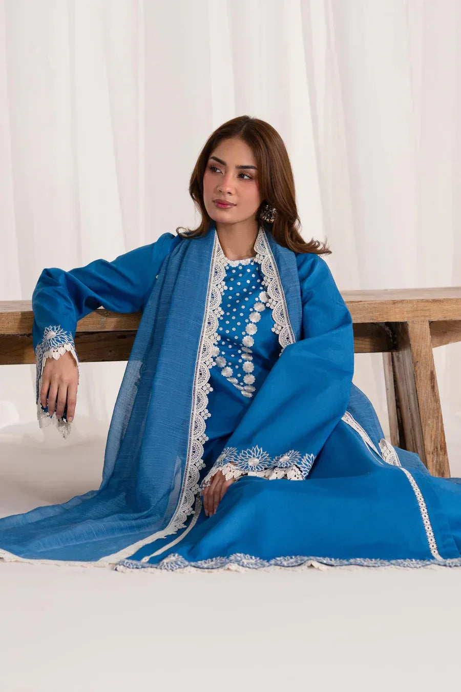 Akbar Aslam | Pret Lawn | Serenade - Aqsa Fabrics