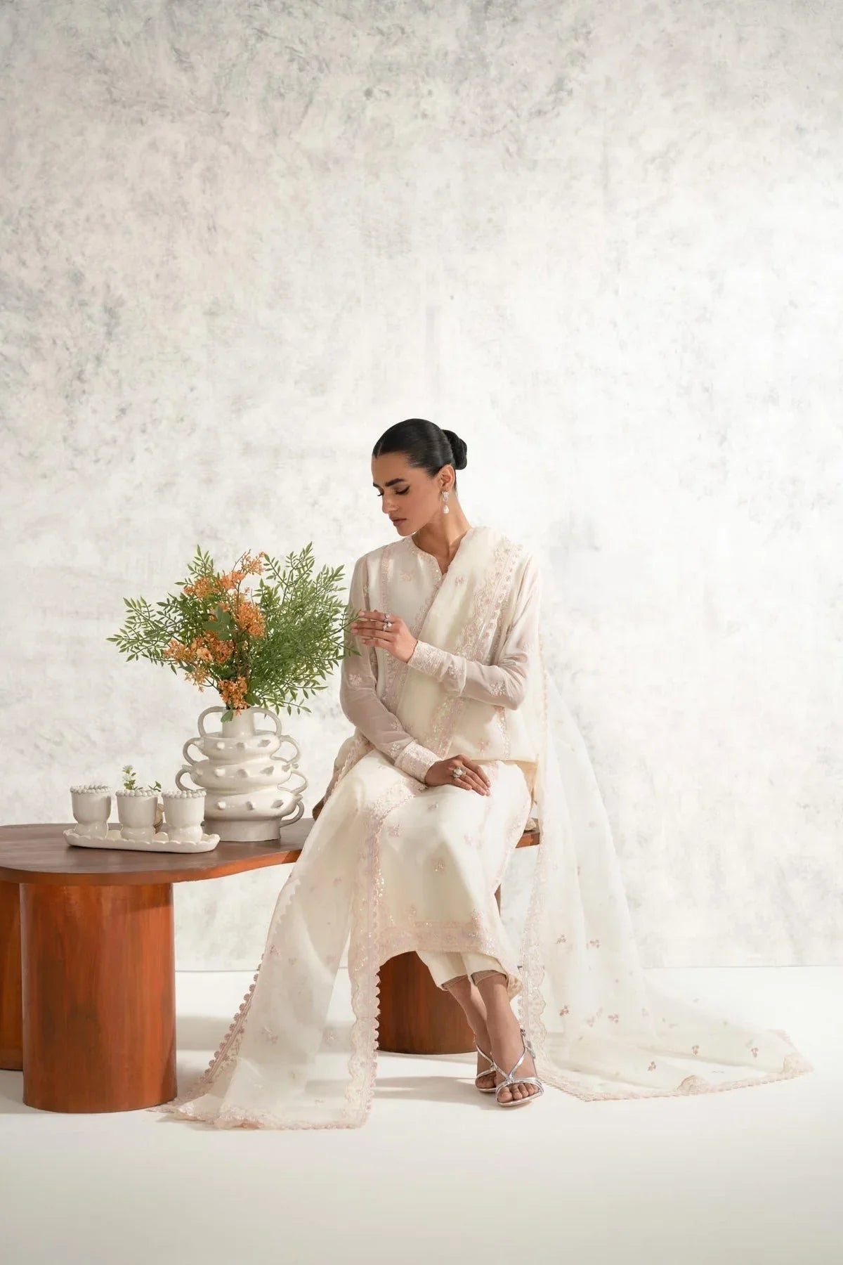 Akbar Aslam | Formal Pret | Mehr - Aqsa Fabrics
