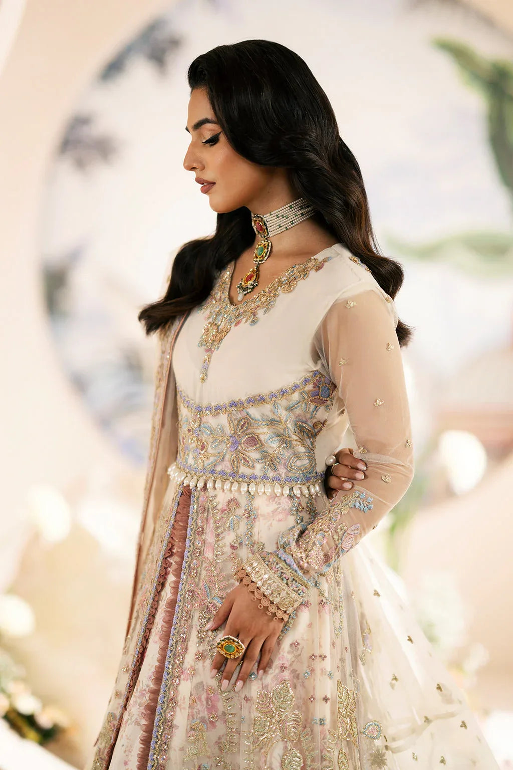 AJR Couture | Festive Formals 24 | Amaryllis - Aqsa Fabrics
