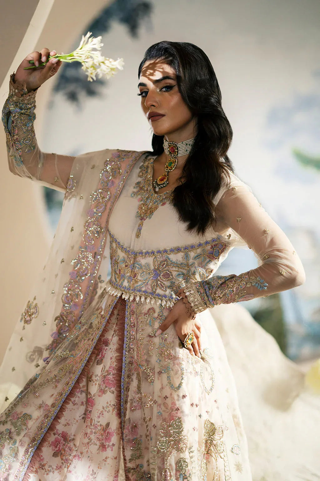 AJR Couture | Festive Formals 24 | Amaryllis - Aqsa Fabrics